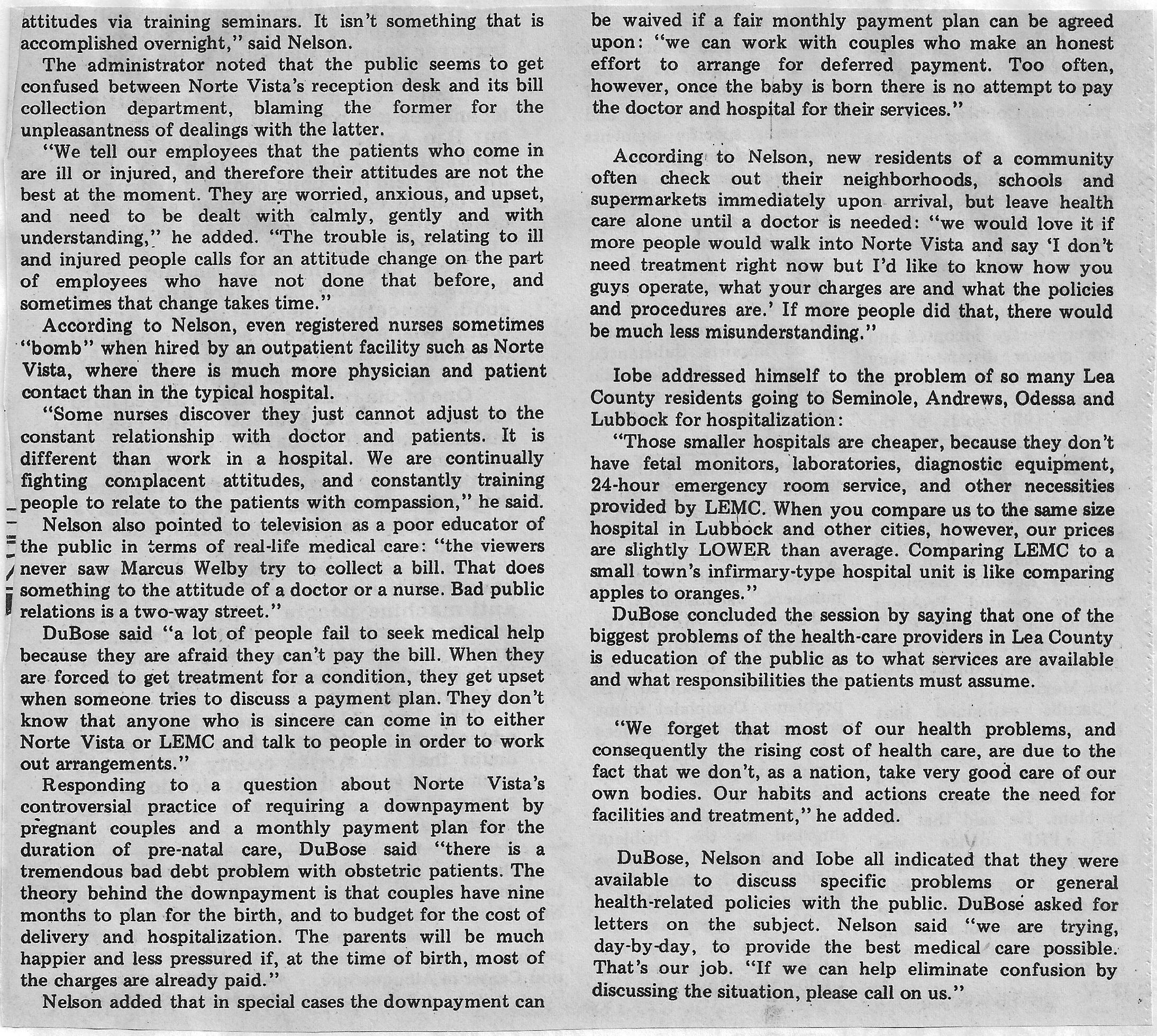 Lea County Healthcare Conference